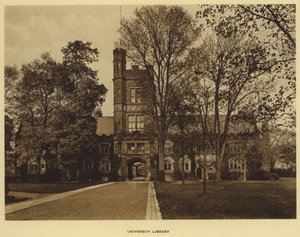 Princeton University: University Library (s/v foto) av American Photographer (after)