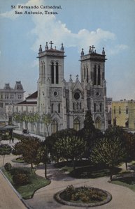 St. Fernando Cathedral i San Antonio, Texas, USA av American Photographer (after)