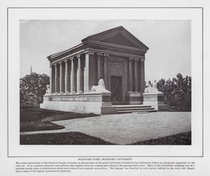 San Francisco: Stanford Tomb, Stanford University (s/v foto) av American Photographer (after)