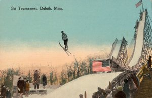 Hopptävling, Duluth, Minnesota, USA (foto) av American Photographer (after)