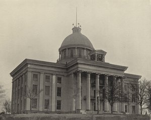 State Capitol Building i Montgomery, Alabama (svart/vitt foto) av American Photographer (after)