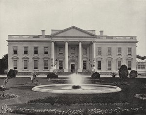 Vita huset, Washington City (s/v foto) av American Photographer (after)