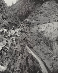 Tollgate Ouray och Silverton Toll Road (s/v foto) av American Photographer (after)