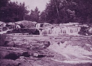Upper Jackson Falls, Wild-Cat River, New Hampshire (s/v foto) av American Photographer (after)