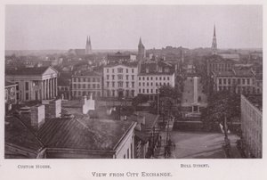 Utsikt från City Exchange (s/v foto) av American Photographer (after)