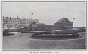 Vy som visar Brighton Casino and Park (s/v foto) av American Photographer (after)