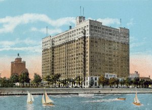 American Furniture Mart Building (färgad bild) av American Photographer