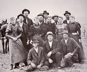American Pioneers, ca 1850 (s/v foto) av American Photographer