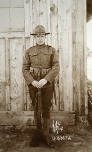 Amerikansk infanterist från första världskriget av American Photographer