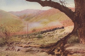 Uppstigning av Cajon Pass, Kalifornien (färgfoto) av American Photographer