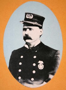 Ben Thompson (1842-84) c.1881 (s/v foto) av American Photographer