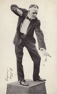 Billy Sunday (svartvitt foto) av American Photographer