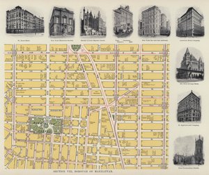 Borough of Manhattan (svartvitt foto) av American Photographer