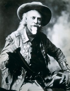 Buffalo Bill (1846-1917) (s/v foto) av American Photographer