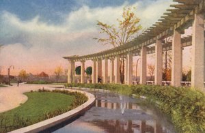 Chicago: Pergola i Douglas Park (färgfoto) av American Photographer