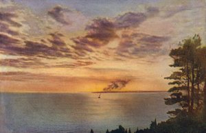 Chicago: Solnedgång vid Lake Michigan (färgfoto) av American Photographer