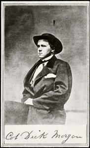 Överste Dick Morgan (svartvitt foto) av American Photographer