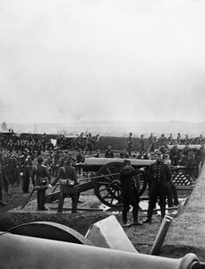 Överste Tyler och 1st Connecticut Heavy Artillery vid Fort Richardson, sent 1861