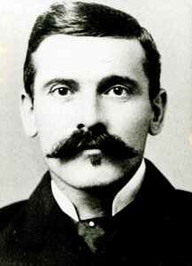 Doc Holliday, ca 1882 (s/v foto) av American Photographer