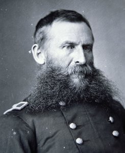 General George Crook (1828-90) (s/v foto) av American Photographer