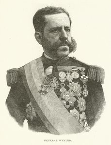 General Weyler (svartvitt fotografi) av American Photographer