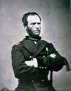 General William T. Sherman (1820-91) (s/v foto) av American Photographer