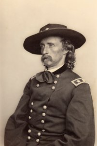 George Armstrong Custer. Porträtt (foto) av American Photographer