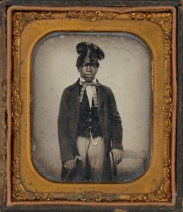 George Burns,april 1859 (foto) av American Photographer