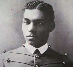 Henry Ossian Flipper (1856-1940) den första svarta utexaminerade från West Point Military Academy (s/v foto) av American Photographer