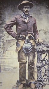 Isom Dart, ca 1870 (s/v foto) av American Photographer