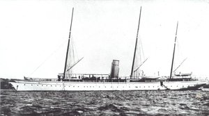 John Astors lyxyacht, ca 1910 (s/v foto) av American Photographer
