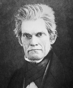 John C. Calhoun (1782-1850) (s/v foto) av American Photographer