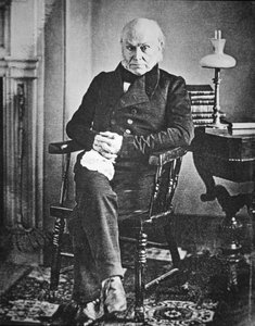 John Quincy Adams (1767-1848) 1847 (daguerreotypi) av American Photographer