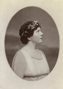 Louise Homer, som Orfeus, i "Orfeo Ed Euridice" (svartvitt foto) av American Photographer