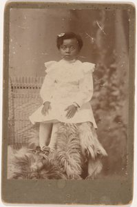 Lucile Norward,ca. 1890 (foto) av American Photographer
