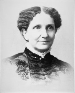 Mary Baker Eddy (1821-1910) (s/v foto) av American Photographer