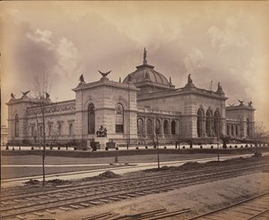 Memorial Hall of the Centennial Exposition, 1876 (gelatinsilvertryck) av American Photographer
