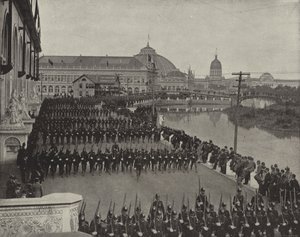 Militärparad på invigningsdagen av American Photographer
