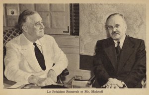 Molotov och Roosevelt av American Photographer