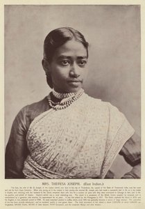 Mrs Theresa Joseph, ostindiska
