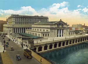 New Union Station (färgad bild) av American Photographer