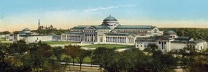 Old Field Museum i Jackson Park (färgat foto) av American Photographer