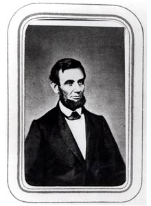 Porträtt av Abraham Lincoln av American Photographer