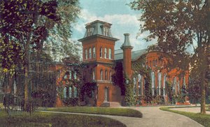 Poughkeepsie: Museum och konstgalleri, Vassar College (färgfoto) av American Photographer