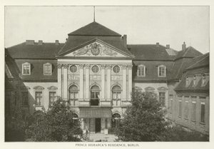 Prince Bismarcks Residence, Berlin (svartvitt fotografi) av American Photographer