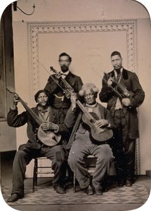 Kvartett, 1865 av American Photographer