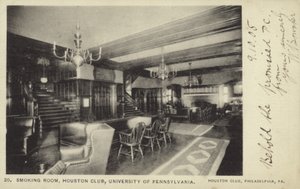 Rökrum, Houston Club, University of Pennsylvania, Philadelphia av American Photographer