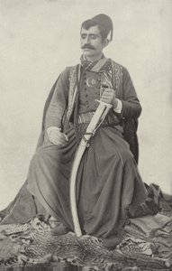 Den persiske svärdsmannen och dansaren av American Photographer