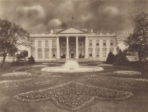 Vita huset (svartvitt foto) av American Photographer