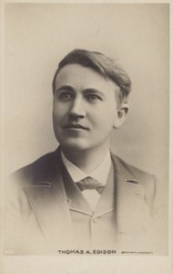 Thomas Edison (1847-1931), amerikansk uppfinnare av American Photographer